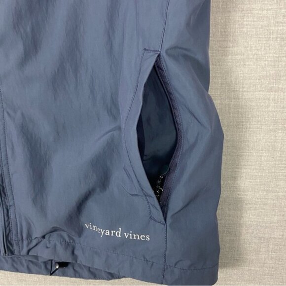 Vineyard Vines Sleeveless Vest Sz Small Steel Blue - Picture 6 of 10